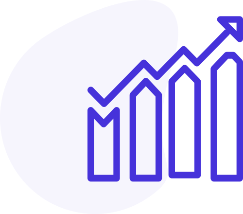 Graph depicting the rising success of affordable local SEO strategies.